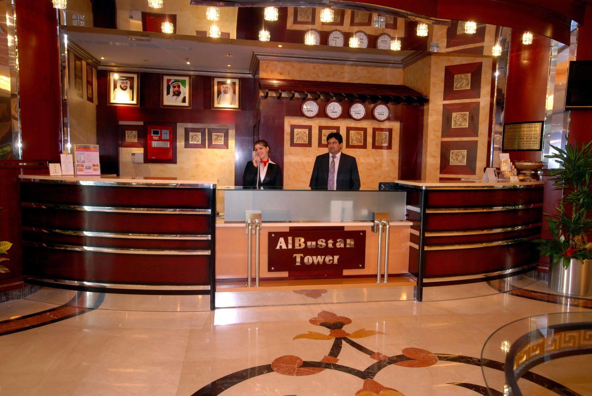 Al Bustan Tower Hotel Suites Sharjah Exterior foto